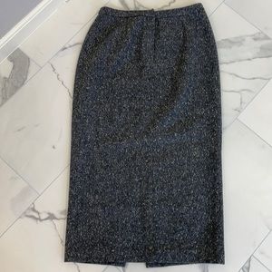 LAUREN by Ralph Lauren Wool Pencil Skirt